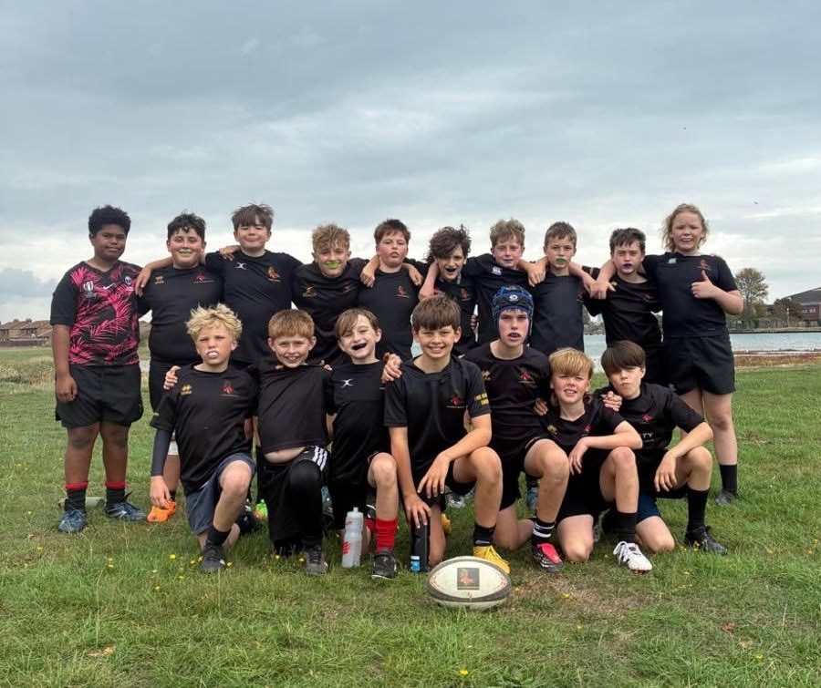 U12 Team Photo At First Competitive Tournament